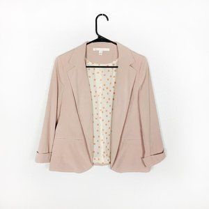 LC Lauren Conrad Full Lined Open Front Blazer